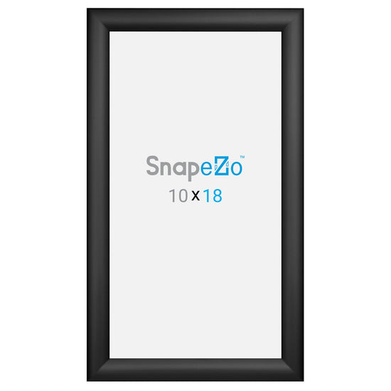 10x18 Black SnapeZo® Snap Frame - 1.2" Profile