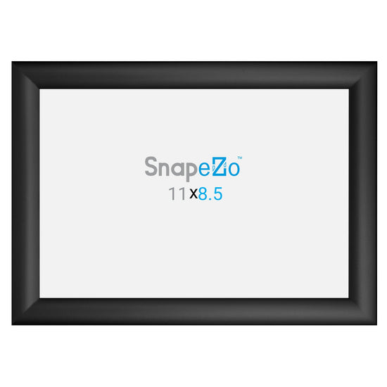 8.5x11 Black SnapeZo® Snap Frame - 1.2" Profile