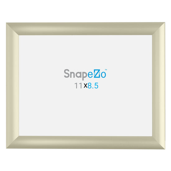 8.5x11 Cream SnapeZo® Snap Frame - 1" Profile