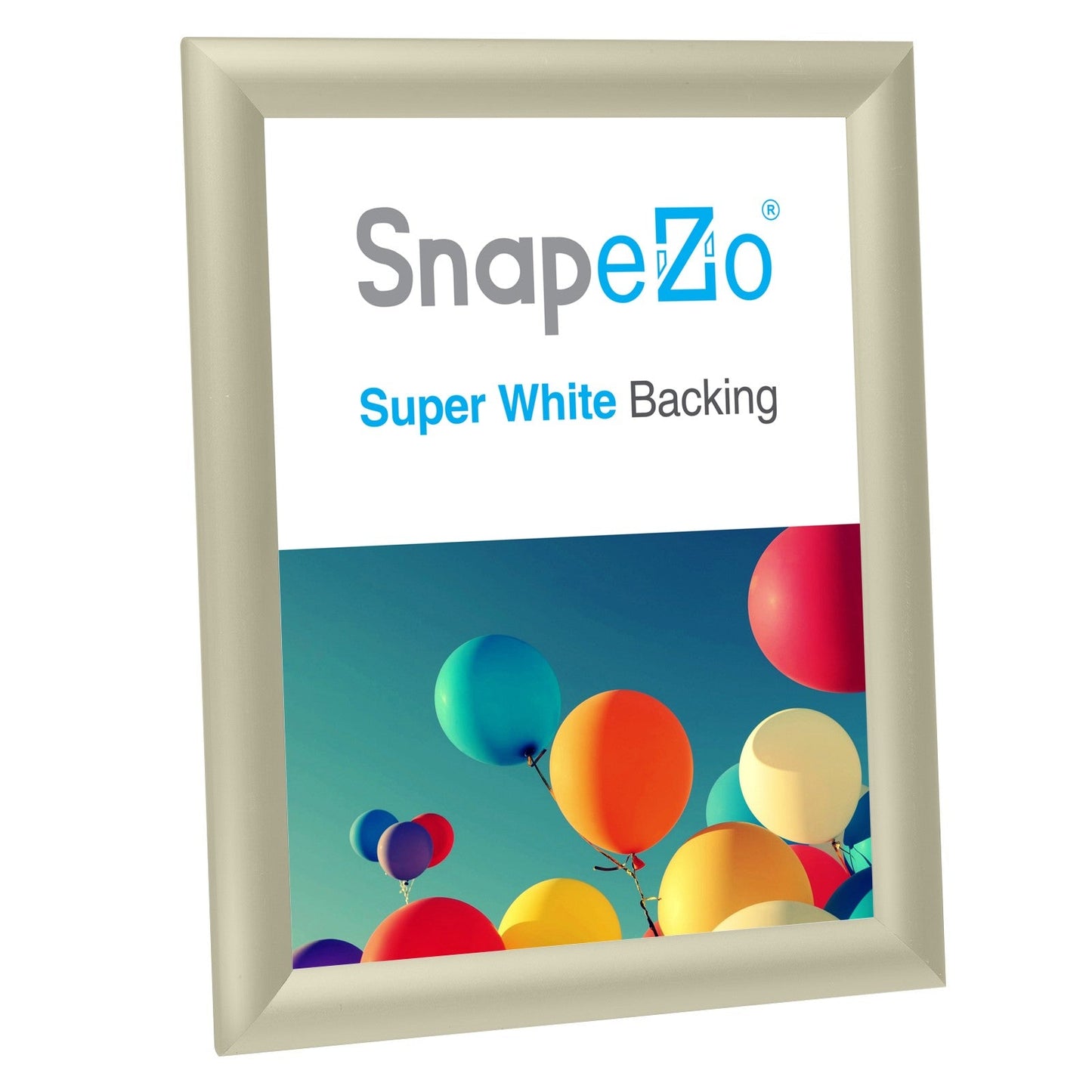 8x10 Cream SnapeZo® Snap Frame - 1" Profile