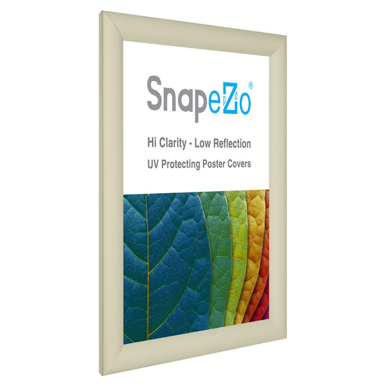 8.5x11 Cream SnapeZo® Snap Frame - 1.2" Profile