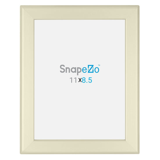 Load image into Gallery viewer, Cream certificate SnapeZo® 8.5X11 - 1.25 inch profile
