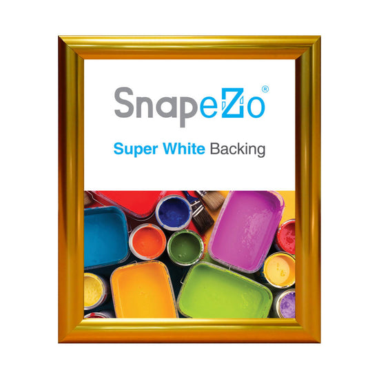 A4 Gold Effect Document Frame 1 Inch Snapezo®