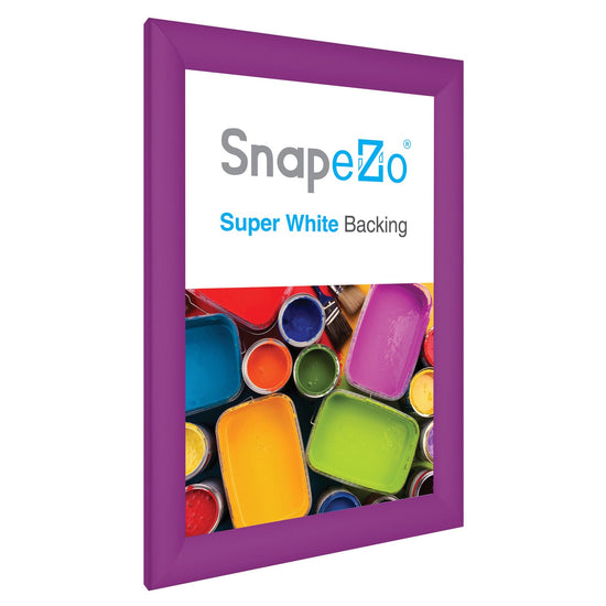 11x17 Purple SnapeZo® Snap Frame - 1.2" Profile