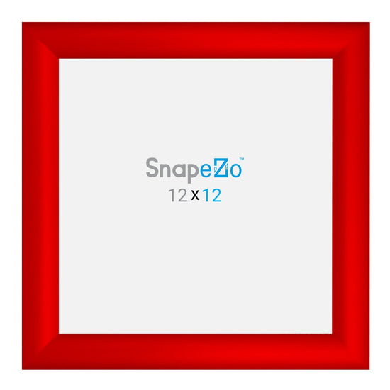 12x12 Red SnapeZo® Snap Frame - 1.2" Profile