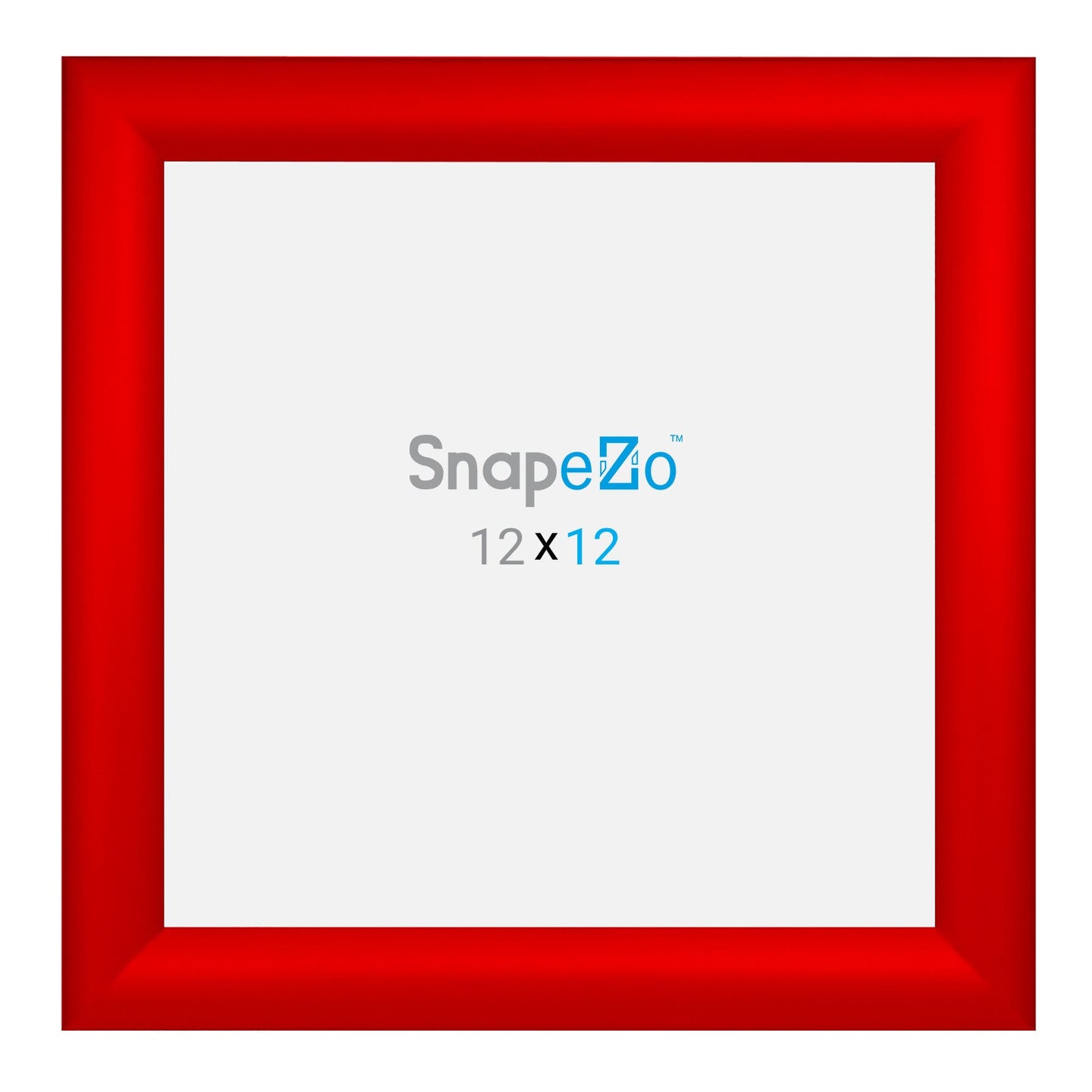 12x12 Red SnapeZo® Snap Frame - 1.2" Profile