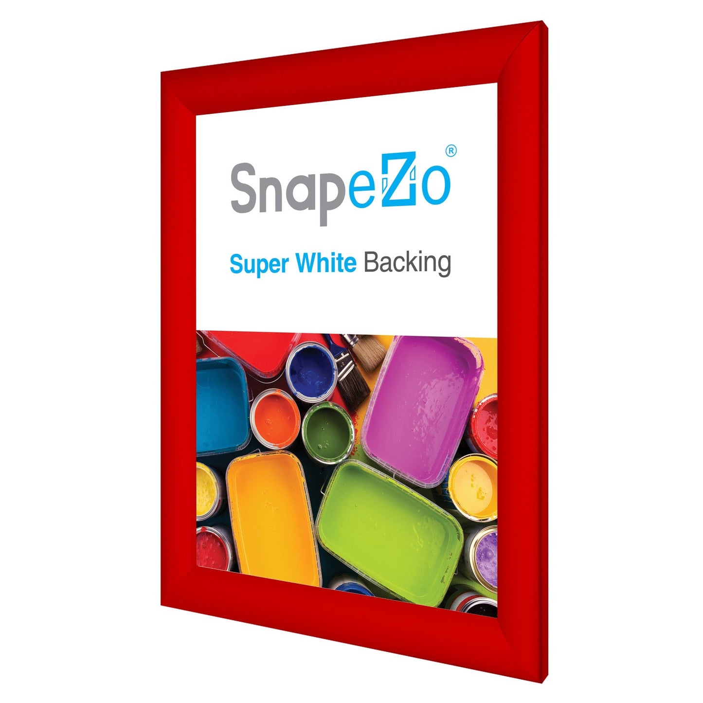 Load image into Gallery viewer, A4 Red SnapeZo® Snap Frame - 1.2&amp;quot; Profile
