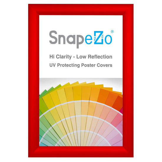 10x15 Red SnapeZo® Snap Frame - 1.2" Profile