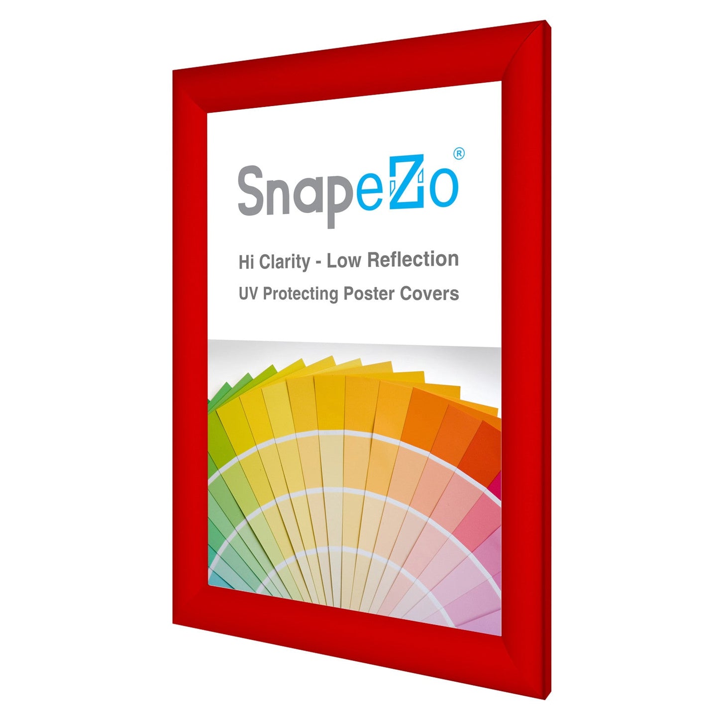 Load image into Gallery viewer, 11x16 Red SnapeZo® Snap Frame - 1.2&amp;quot; Profile
