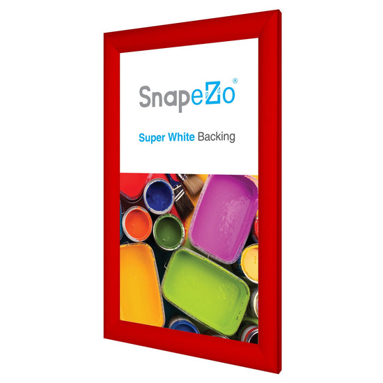 10x18 Red SnapeZo® Snap Frame - 1.2" Profile