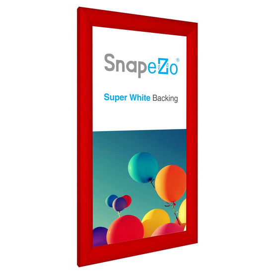 7x14 Red SnapeZo® Snap Frame - 1.2" Profile