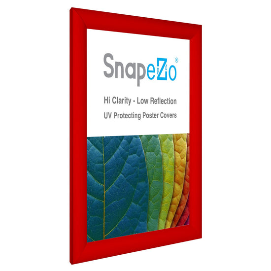 Load image into Gallery viewer, 12x15 Red SnapeZo® Snap Frame - 1.2&amp;quot; Profile
