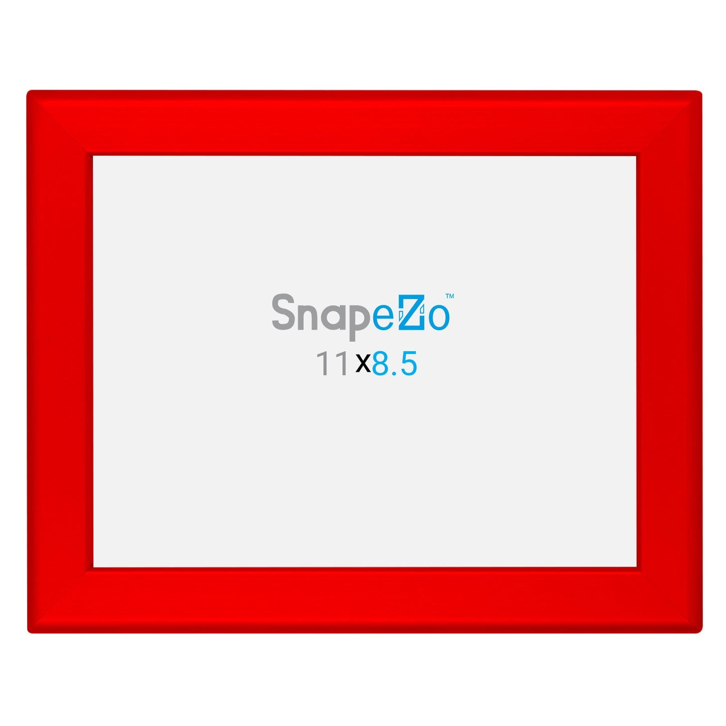 8.5x11 Red SnapeZo® Snap Frame - 1.25" Profile