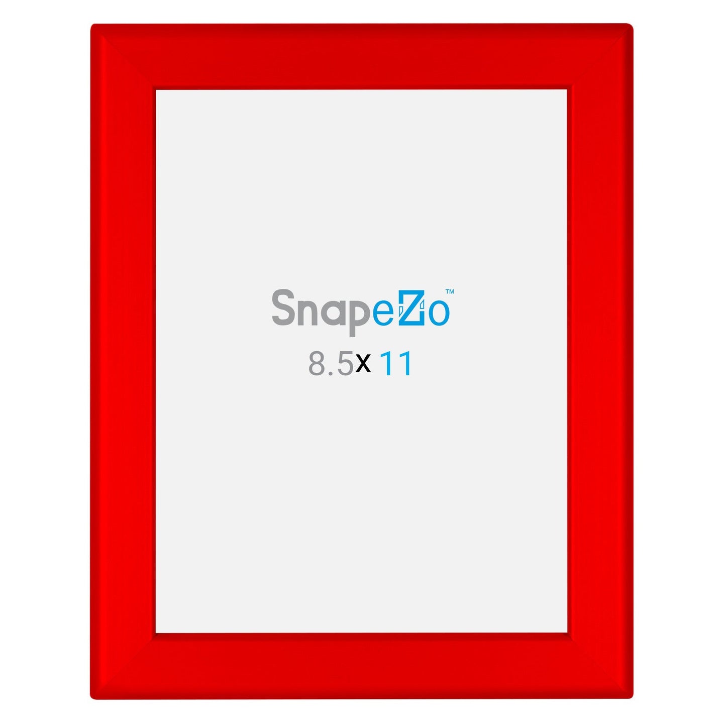 8.5x11 Red SnapeZo® Snap Frame - 1.25" Profile