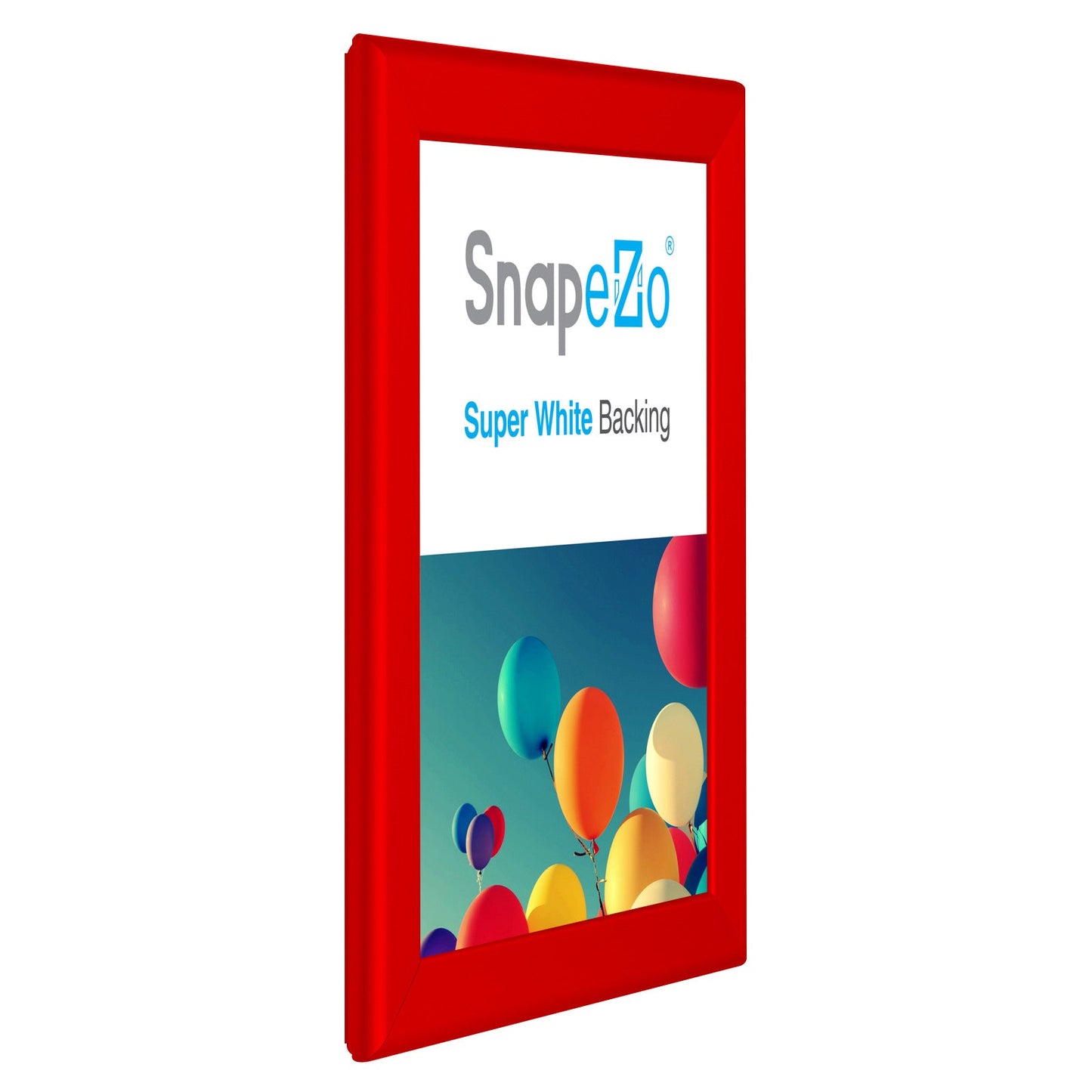 8.5x11 Red SnapeZo® Snap Frame - 1.25" Profile