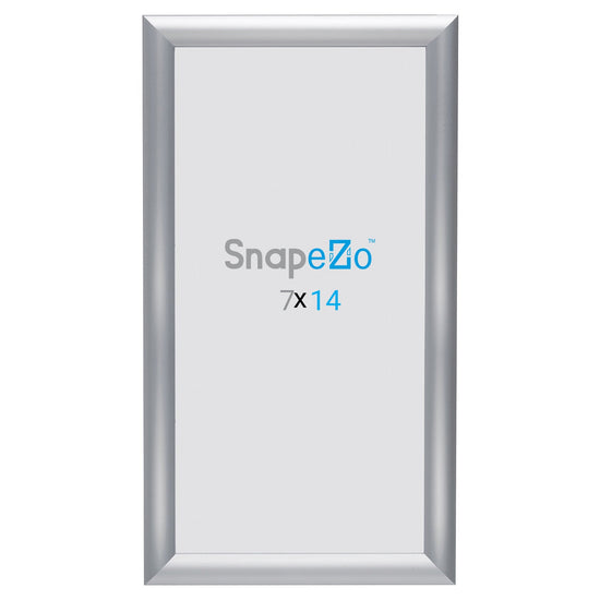 Load image into Gallery viewer, 7x14 Silver SnapeZo® Snap Frame - 1&amp;quot; Profile
