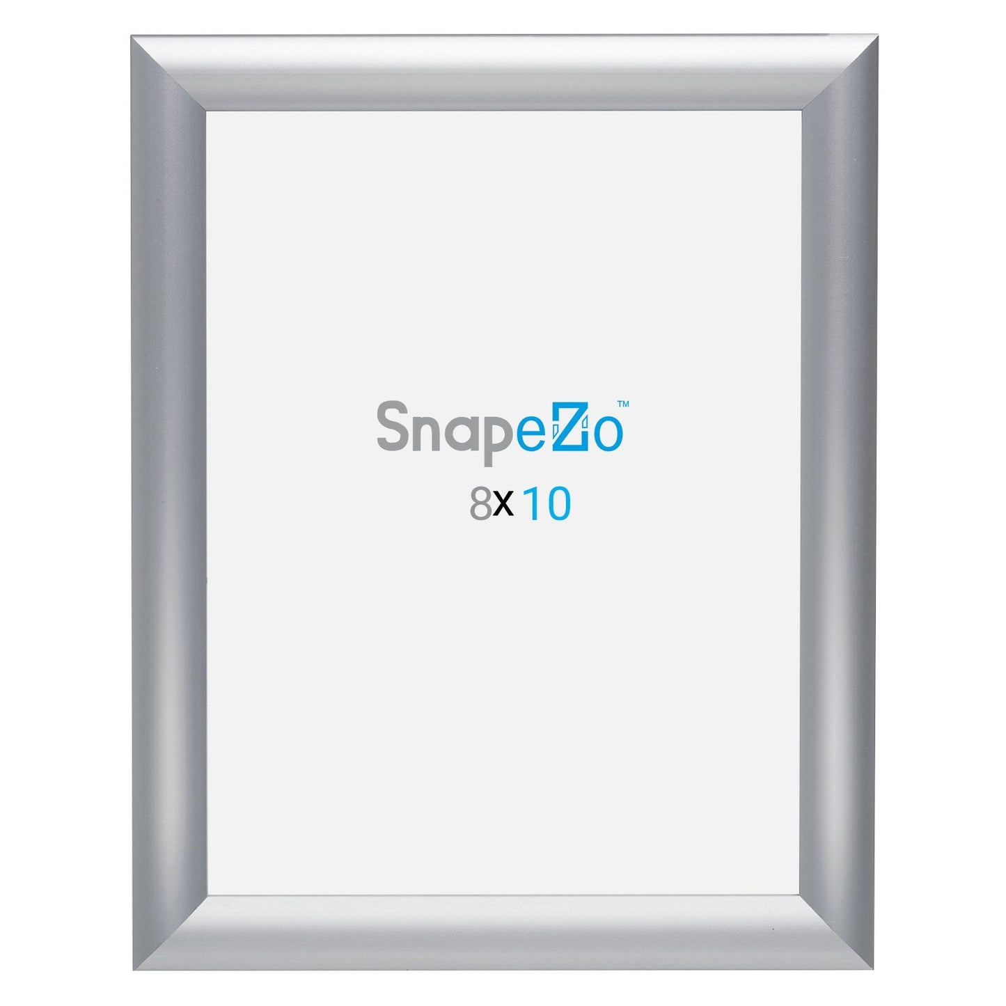 8x10 Silver SnapeZo® Snap Frame - 1" Profile