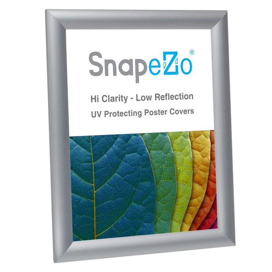 8.5x11 Silver SnapeZo® Snap Frame - 1 Inch Profile