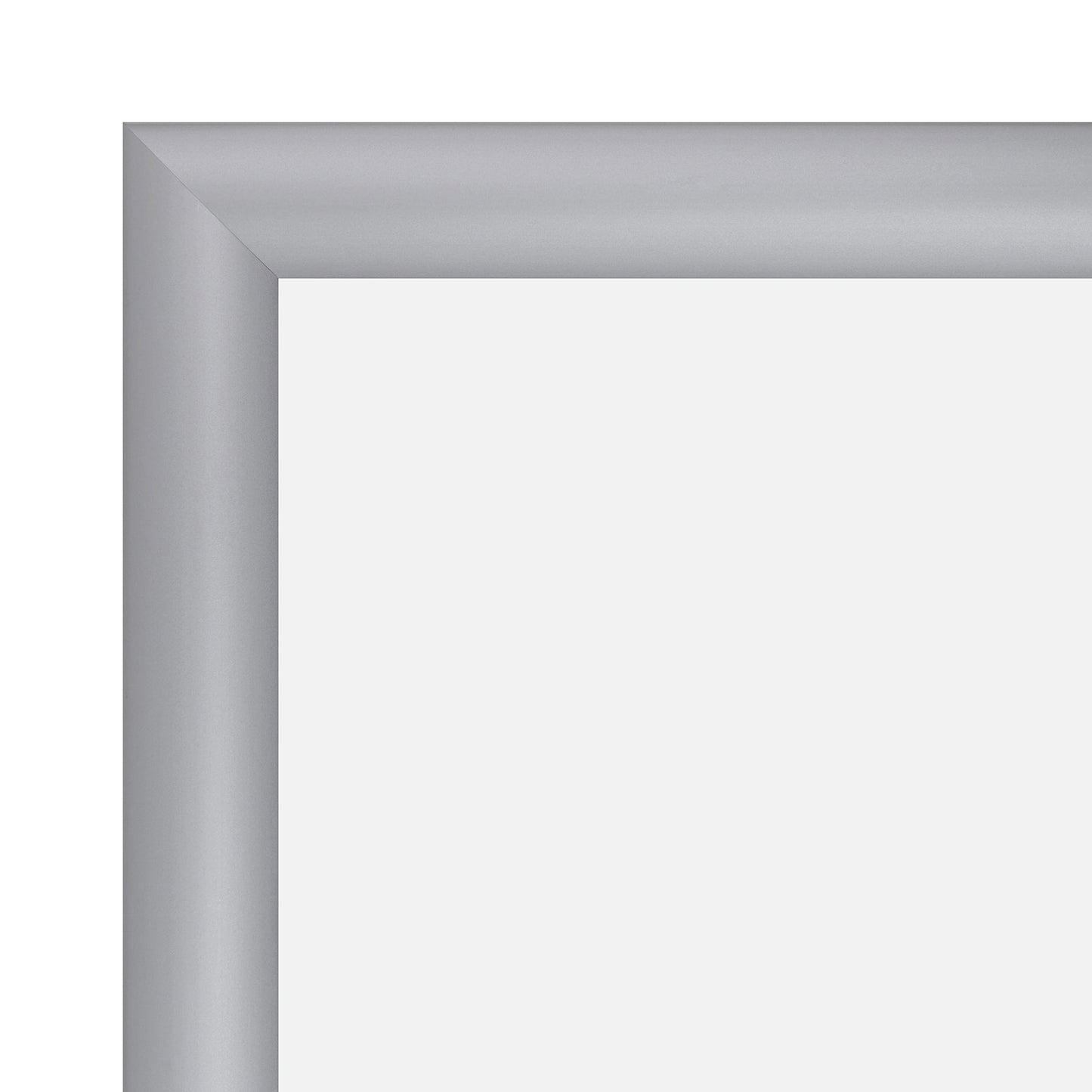 8.5x11 Silver SnapeZo® Snap Frame - 1.2" Profile