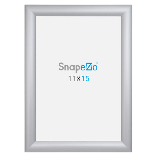 11x15 Silver SnapeZo® Snap Frame - 1.2" Profile