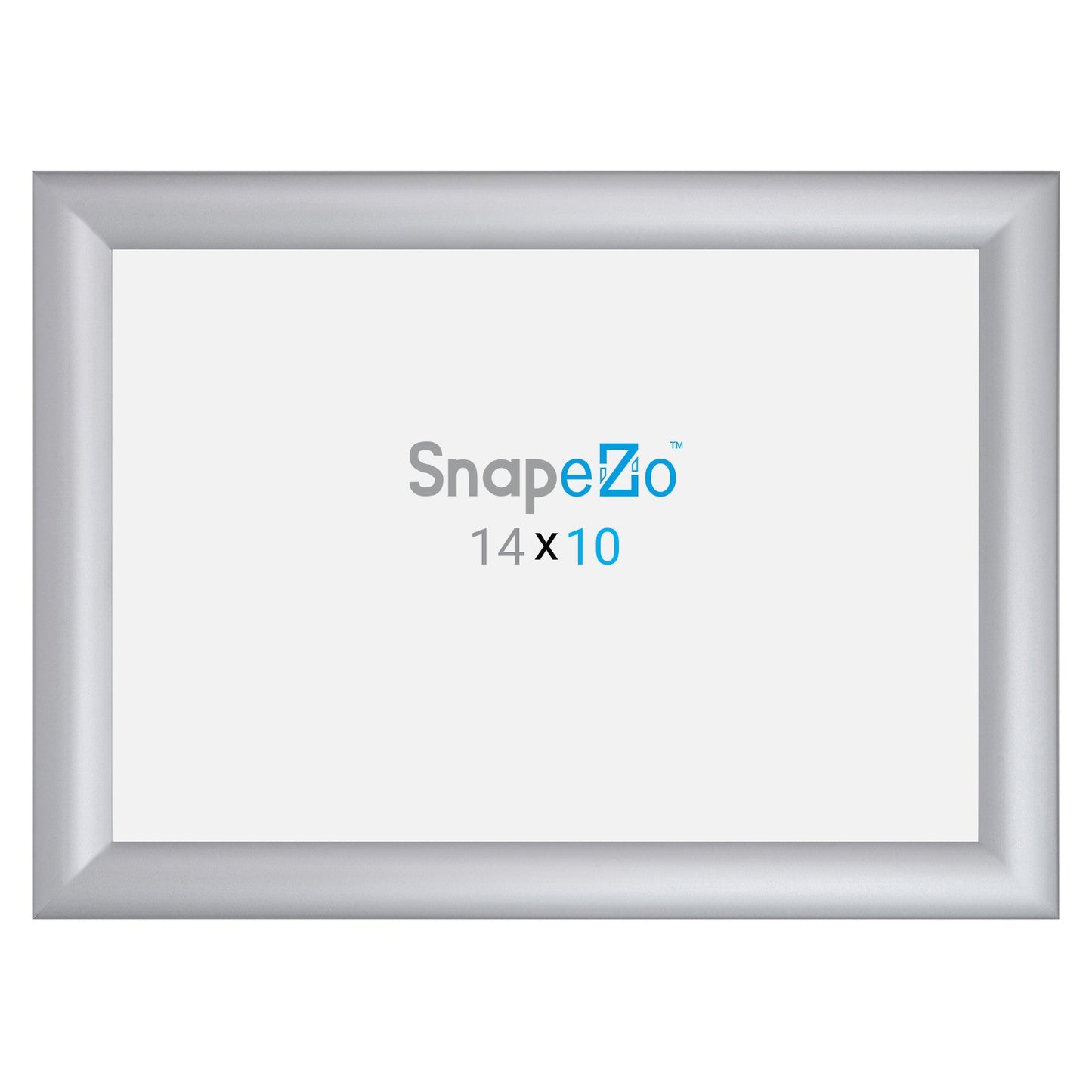 10x14 Silver SnapeZo® Snap Frame - 1.2" Profile