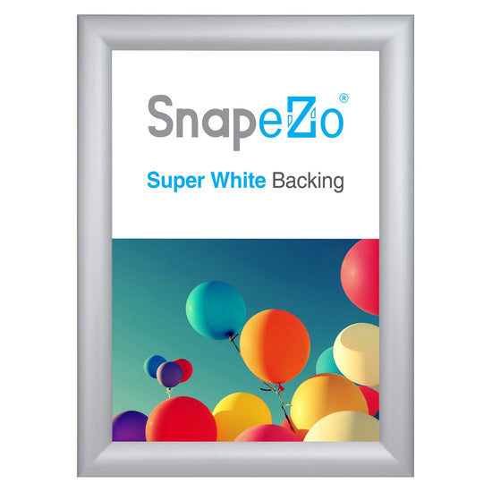 11x15 Silver SnapeZo® Snap Frame - 1.2" Profile
