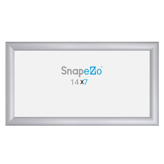 7x14 Silver SnapeZo® Snap Frame - 1.2" Profile