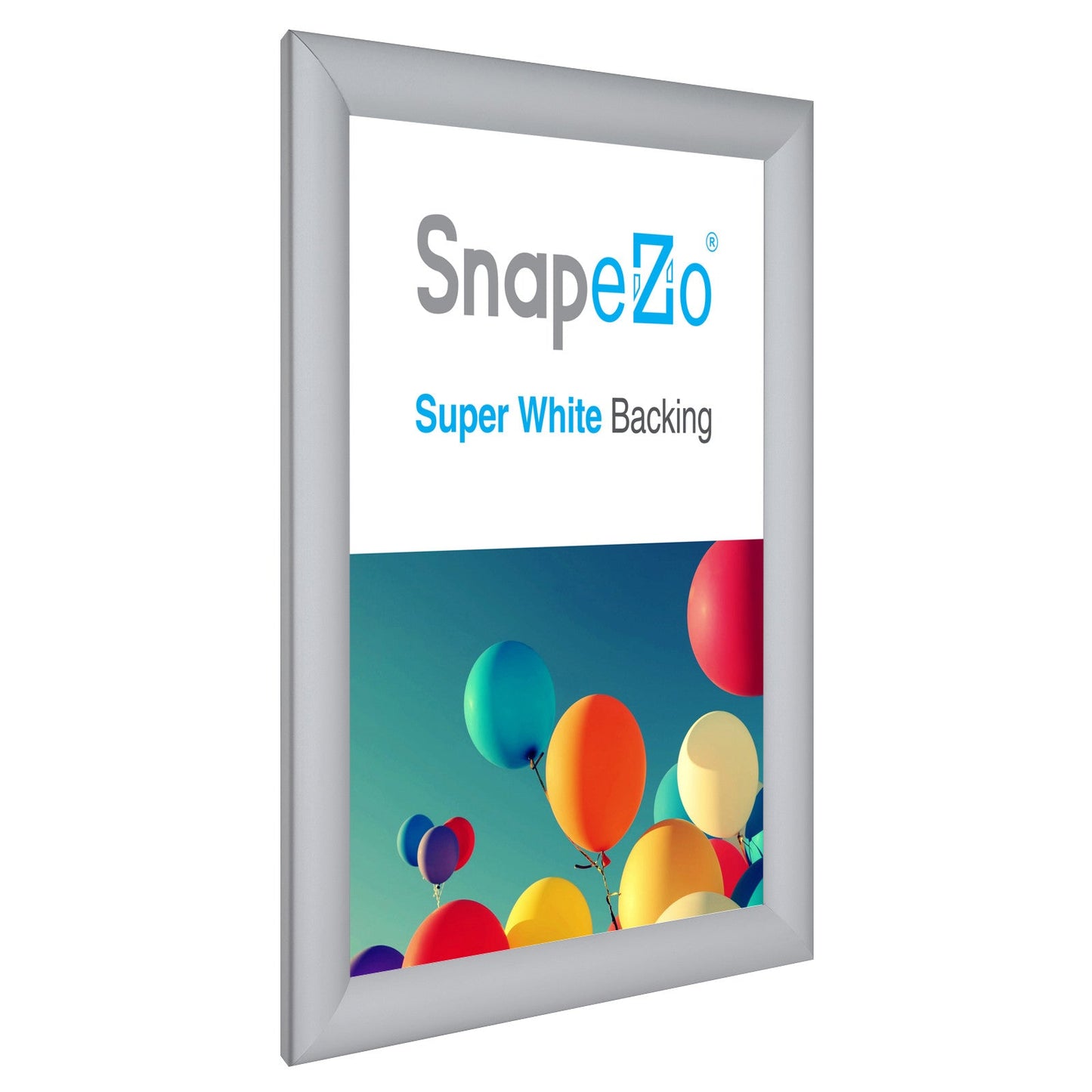 10x13 Silver SnapeZo® Snap Frame - 1.2" Profile