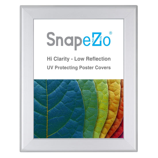 Load image into Gallery viewer, 8.5x11 Silver SnapeZo® Snap Frame - 1.25&amp;quot; Profile
