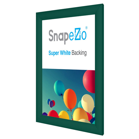 8.5x11 Green SnapeZo® Snap Frame - 1.2" Profile