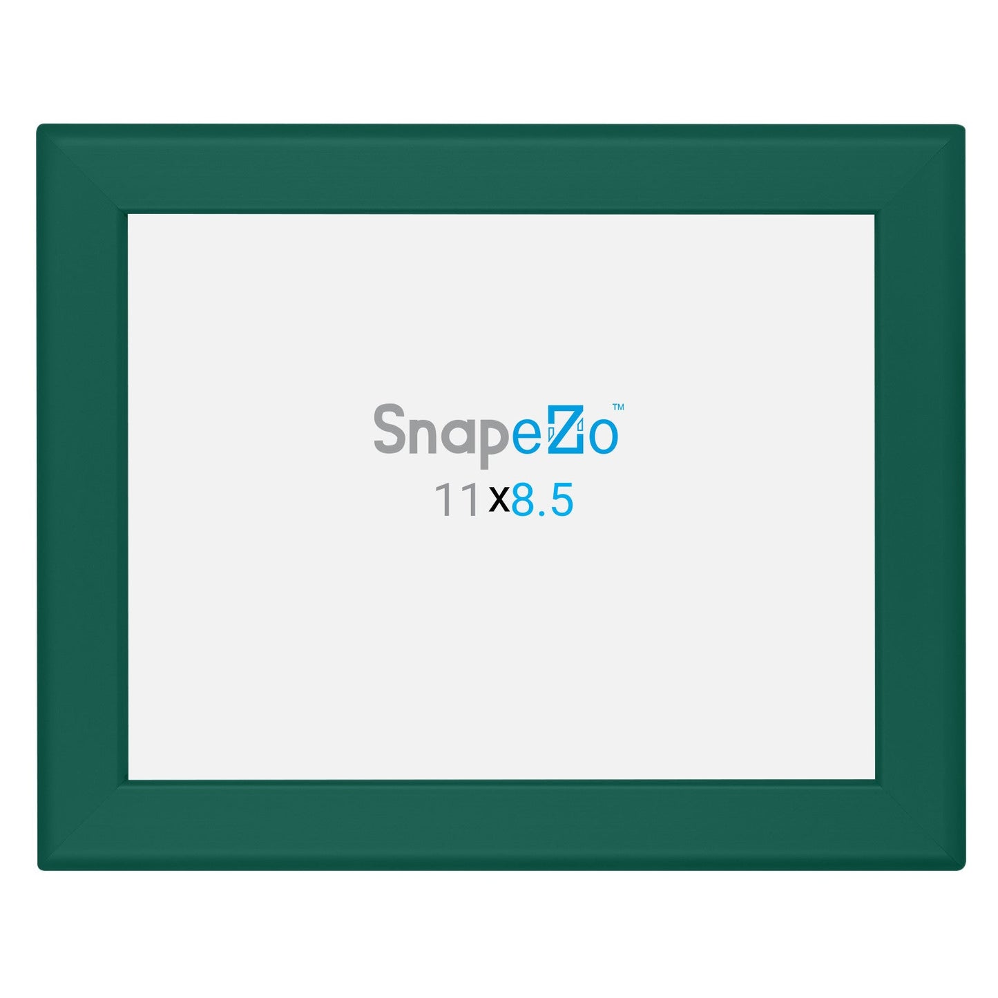 Load image into Gallery viewer, 8.5x11 Green SnapeZo® Snap Frame - 1.25&amp;quot; Profile
