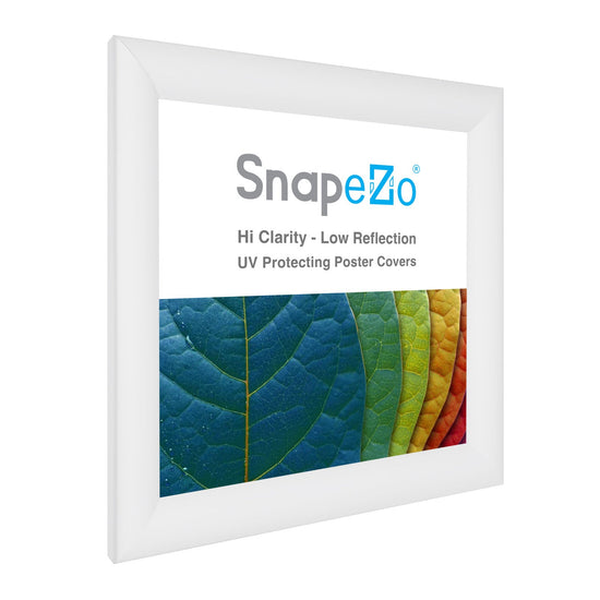 Load image into Gallery viewer, 10x10 White SnapeZo® Snap Frame - 1.2&amp;quot; Profile
