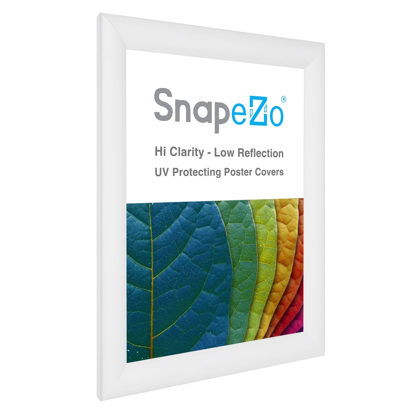 10x14 White SnapeZo® Snap Frame - 1.2" Profile