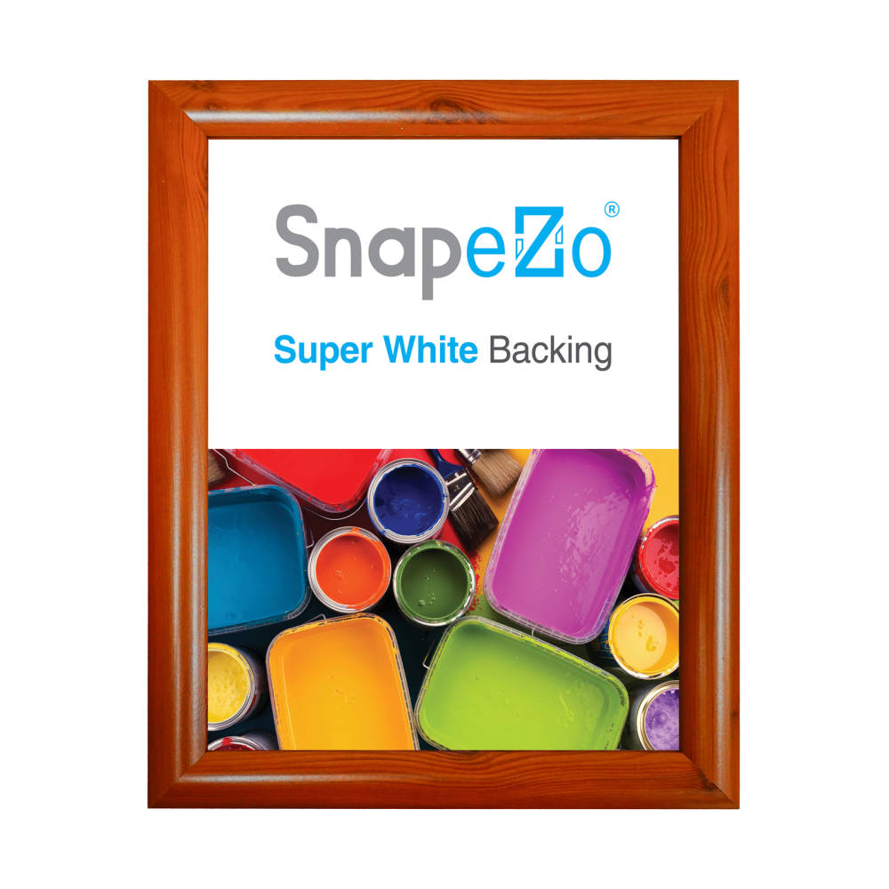 8x10 Wood Effect Photo Frame 1 Inch Snapezo®