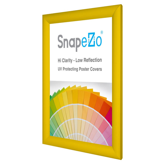 Load image into Gallery viewer, 8.5x11 Yellow SnapeZo® Snap Frame - 1.2&amp;quot; Profile
