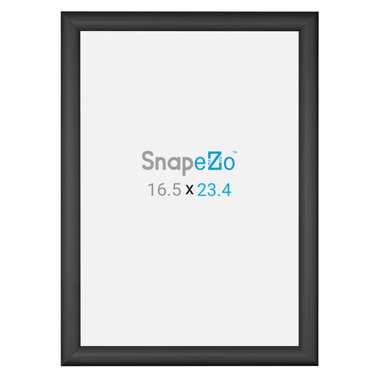 Load image into Gallery viewer, A2 Black SnapeZo® Snap Frame - 1&amp;quot; Profile

