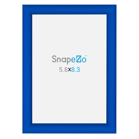 A5 Blue SnapeZo® Snap Frame - 1" Profile