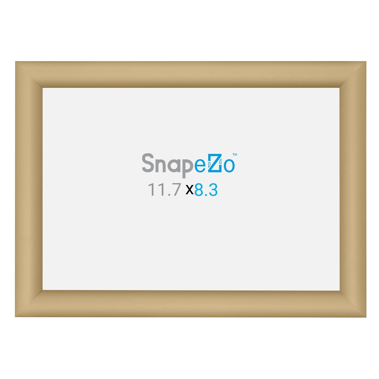 A4 Gold SnapeZo® Snap Frame - 1" Profile