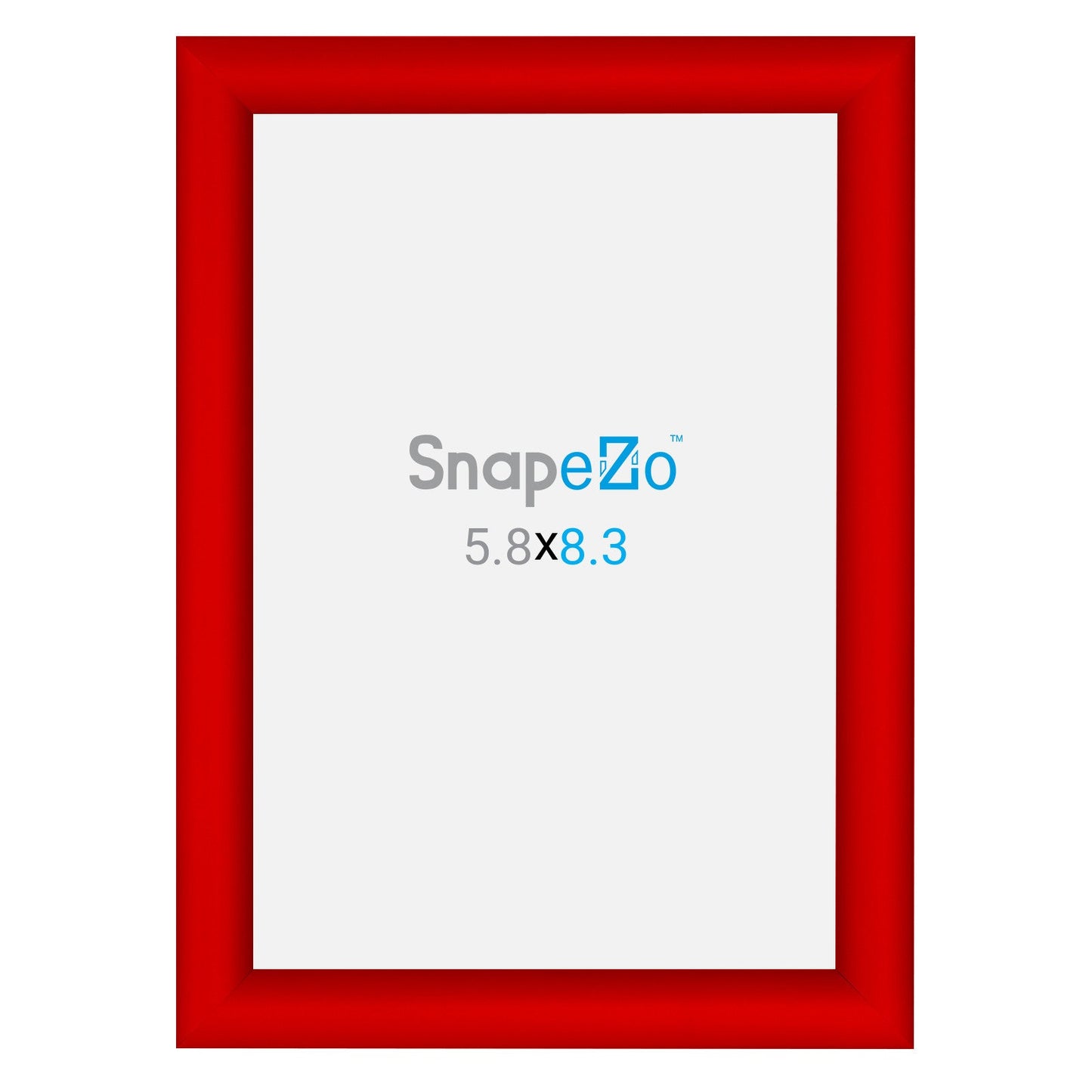 A5 Red SnapeZo® Snap Frame - 1" Profile