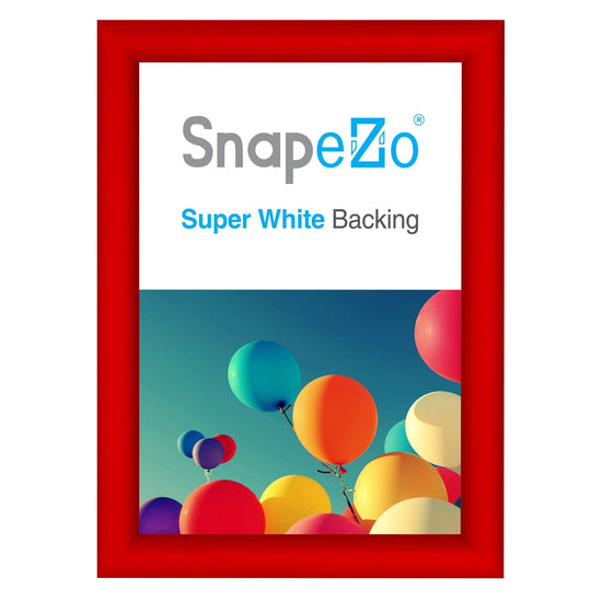 A5 Red SnapeZo® Snap Frame - 1" Profile