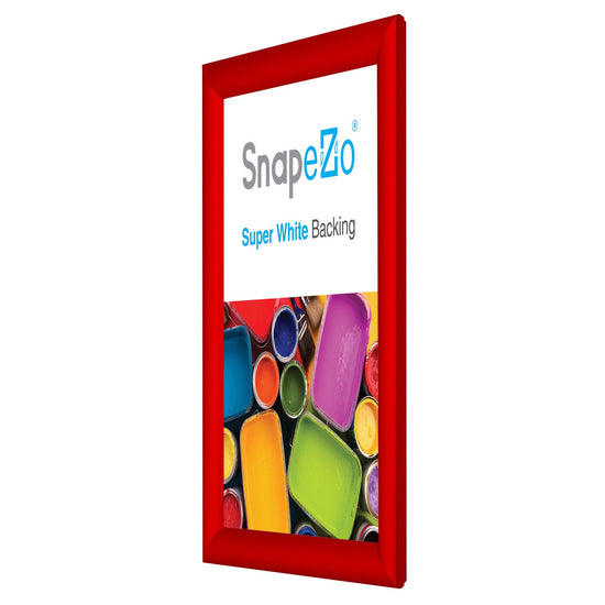 A4 Red SnapeZo® Snap Frame - 1" Profile