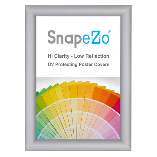 A4 Silver SnapeZo® Snap Frame - 1" Profile