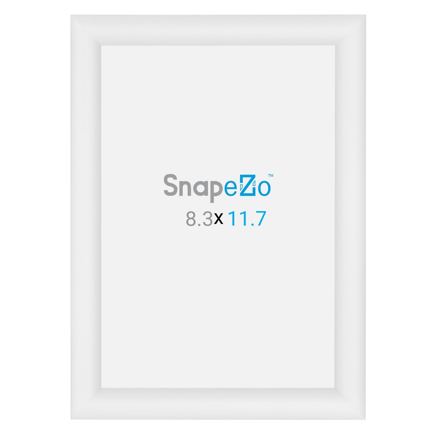 Load image into Gallery viewer, A4 White SnapeZo® Snap Frame - 1&amp;quot; Profile
