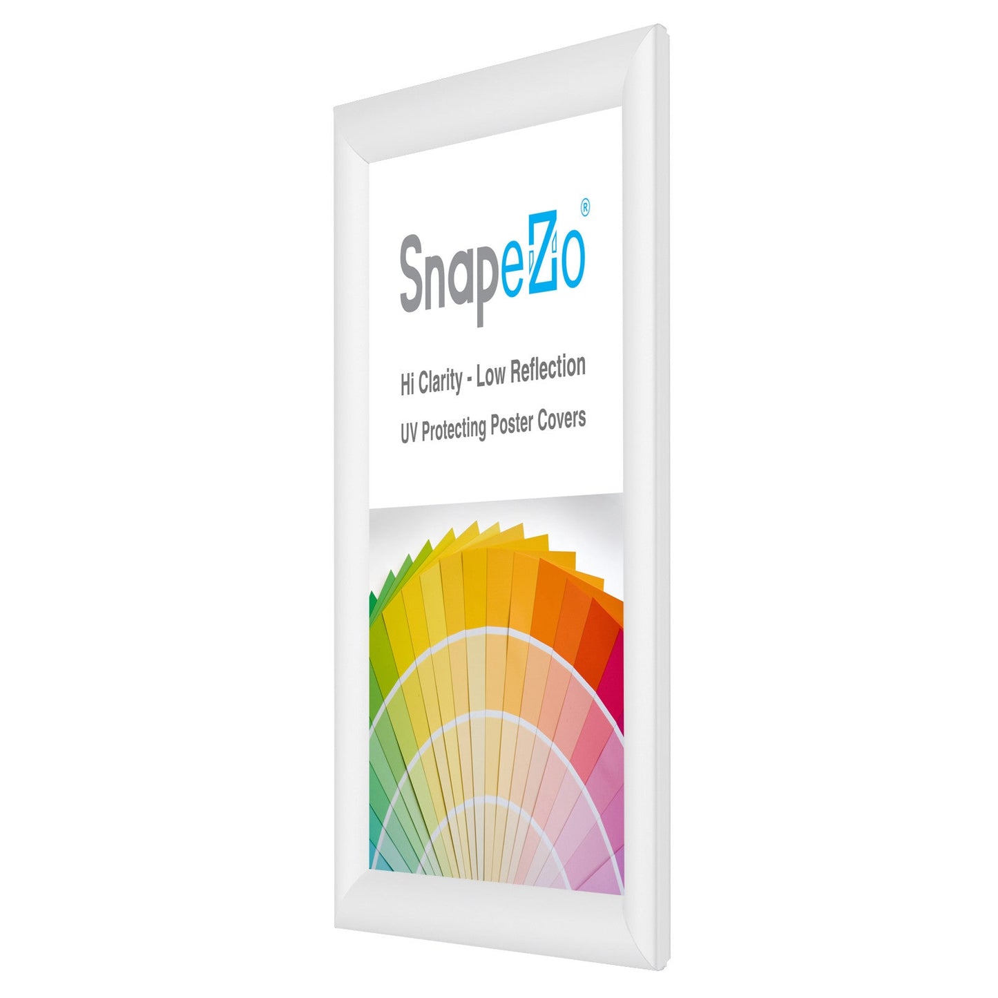 Load image into Gallery viewer, A4 White SnapeZo® Snap Frame - 1&amp;quot; Profile
