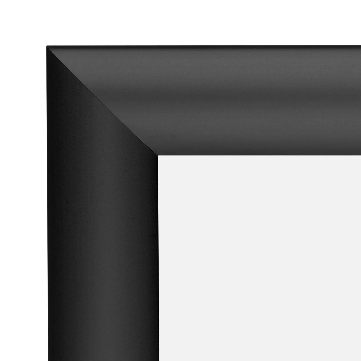 24x24 Black SnapeZo® Snap Frame - 1" Profile