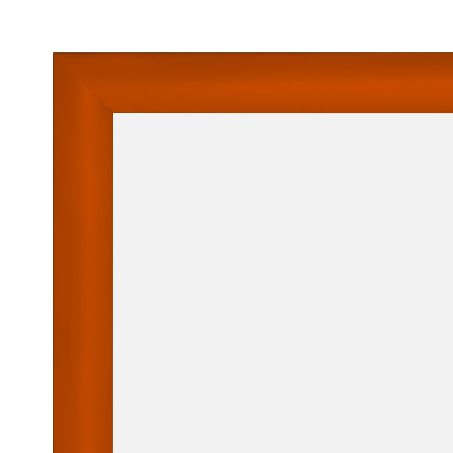 8.5x11 Orange SnapeZo® Snap Frame - 1.2" Profile