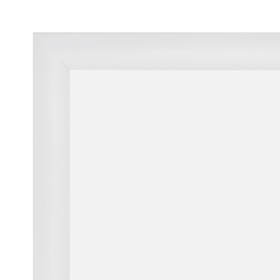 10x18 White SnapeZo® Snap Frame - 1.2" Profile