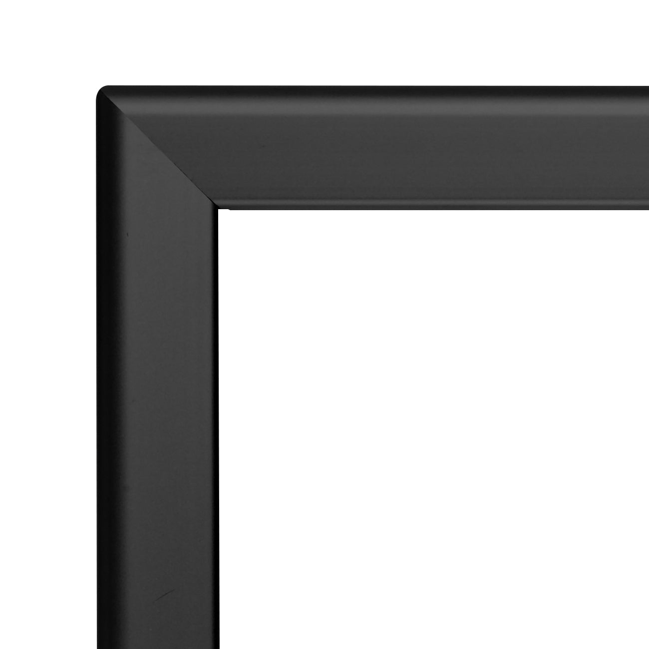SnapeZo 27x40 Movie Poster Frame Black 1.25 inch Aluminum Profile Front-Loadi