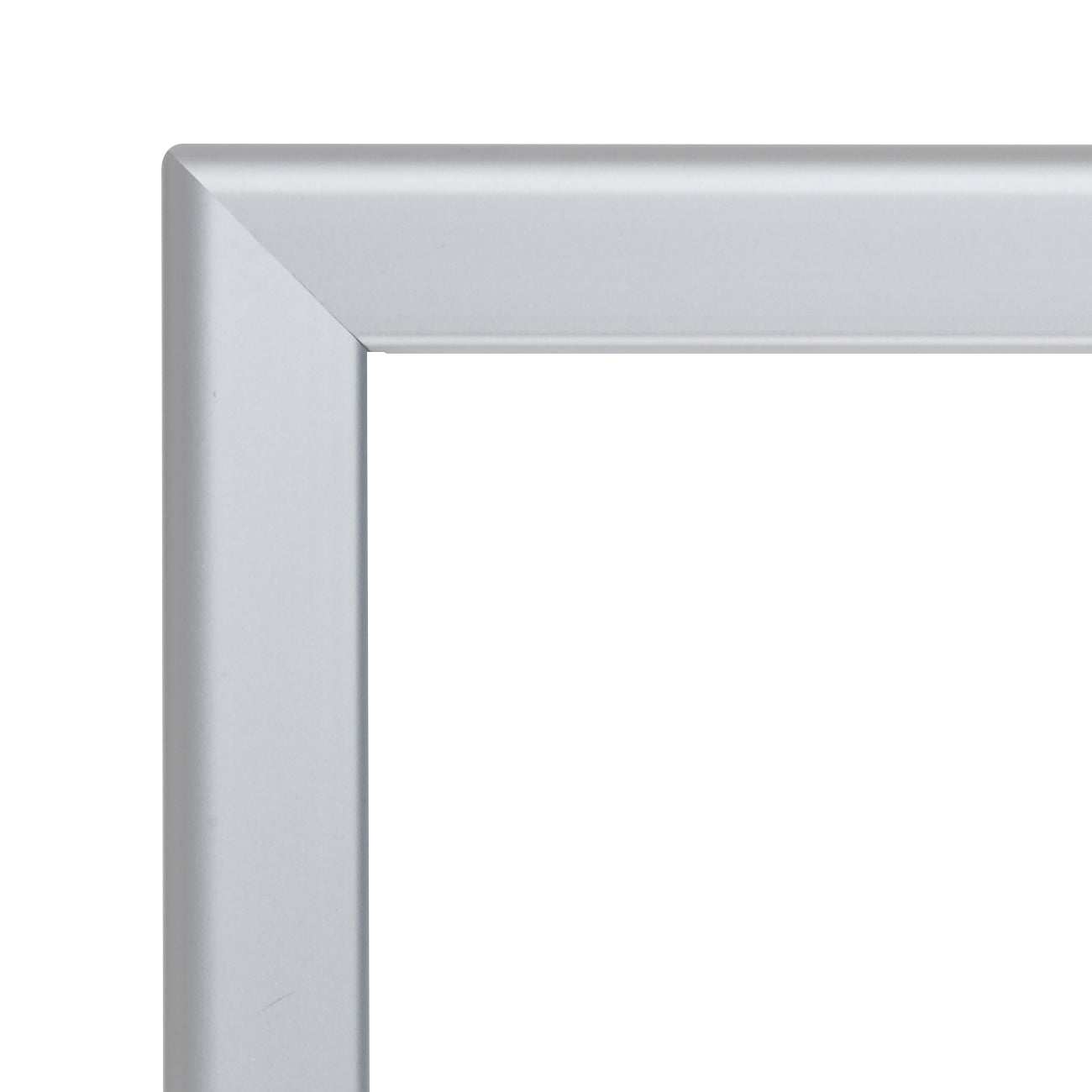 27x41 Silver SnapeZo® Snap Frame - 1.25" Profile